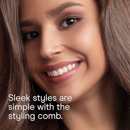 Conair 3-in-1 Styling Hair Dryer, 1875W Blow Dryer with 3 Styling Attachments to Detangle, Straighten, and Volumize, Ionic Technology, Dual Voltage 6