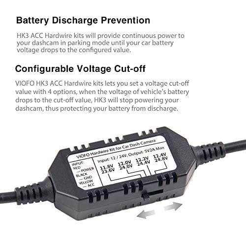 VIOFO A119 V3 2K Dash Cam Bundle with GPS, HDR & Ultra Clear Night Vision - Includes Hardwire Kit for Parking Mode with Low Voltage Protection & CPL Filter for Reducing Glare & Improving Image Quality 9