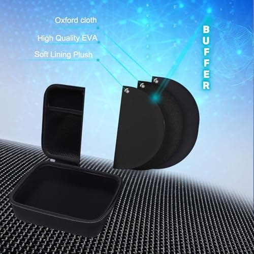 XANAD Massage Gun Case Compatible with Theragun Prime Percussive Therapy Deep Tissue Muscle Treatment Massage Gun,Black - Case Only 6