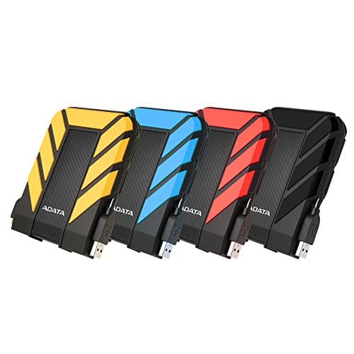 ADATA HD710 Pro - 4 TB External Hard Drive - Shockproof, Waterproof & Dustproof - Durable Storage - For Gamers, Students & Professionals - Mac, PC & Linux Compatible - Black - AHD710P-1TU31-CBK 5