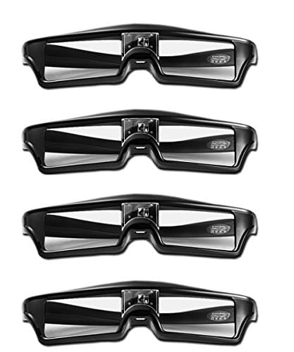 Goswot 144Hz Rechargeable DLP Active Shutter Eyewear(Pack of 4)