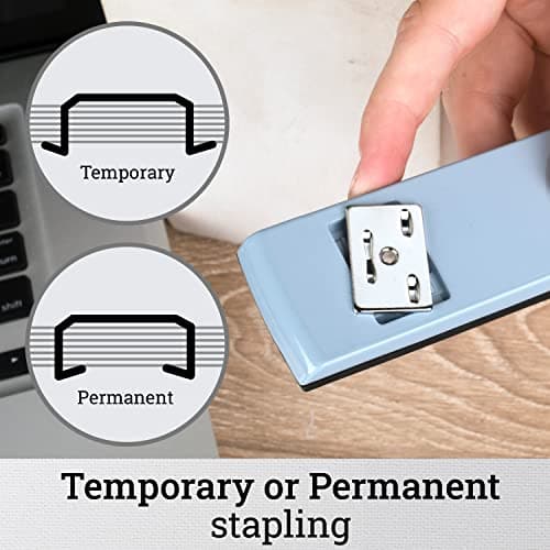 Swingline Stapler, 30 Sheet Capacity, 747 Classic Stapler, Jam Free, Metal, Sky Blue (74708) 8