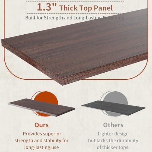 Semoic 2 Drawer Farmhouse File Cabinet with Lock, Mobile Lateral Filing Cabinet for Letter/Legal/A4 Size, Open Storage Adjustable Shelf for Home Office Cabinets,White 5