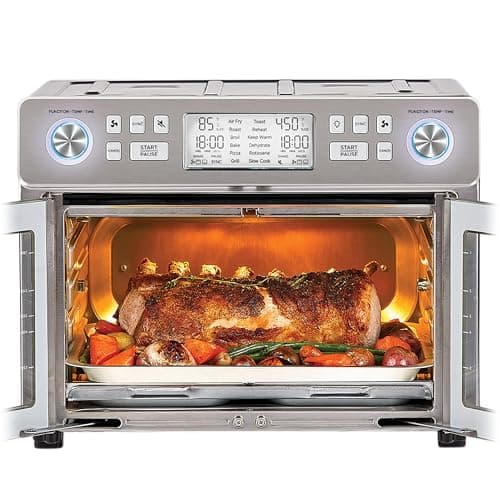 PowerXL Duplex SmartSynx Dual Zone 25-Quart Toaster Oven 5