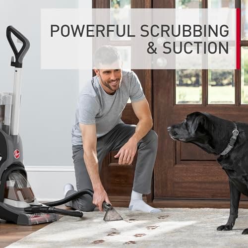 Hoover PowerDash Pet Advanced Compact Carpet Cleaner Machine with Above Floor Cleaning, Lightweight Carpet Shampooer Machine, Pair with a Hoover Carpet Cleaner Solution for a Bright, Refreshed Home 9