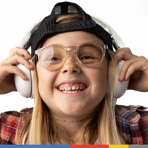 Skullcandy Grom Wired Headphones, Volume-Limiting Audio, Comfortable Over-Ear Fit, Foldable, Designed for Kids 6+, Convenient for Travel with 3.5mm AUX Plug, Built-in Microphone - Bone Seafoam 5