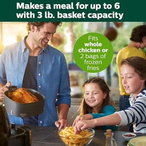 Philips Premium Airfryer XXL with Fat Removal Technology, Black, HD9630/98 7