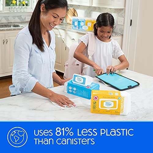 Nice 'N Clean Disinfecting Surface Wipes 304ct | Cleans & Disinfects Home & Kitchen Surfaces | Fresh & Lemon Scent 7