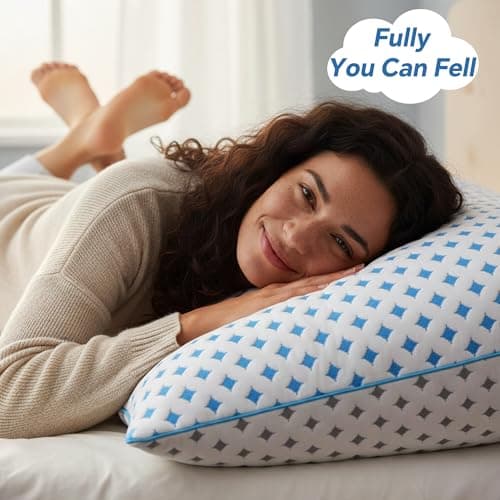 LOVELYREST Memory Foam Pillows 2 Pack – Adjustable Loft Cooling Pillows King Size Set of 2 for Sleeping, Firm, Supportive, and Breathable Design for Hot, Side, Back, and Stomach Sleepers 9