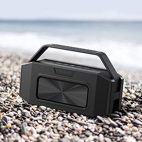 W-KING Loud Portable Bluetooth Speaker, 100W Max Waterproof Speakers Bluetooth Wireless/60W Exlarge Deep Bass Radiator/2 Subwoofer/2 Pairing/40H/TF/AUX/EQ, IPX6 Party Big Large Outdoor Speaker Boombox 9