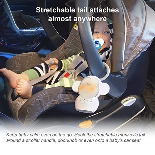 VTech DM1411 Audio Baby Monitor & Portable Soother Dual-Unit Rechargeable Battery, Long Range, Soft-Glow Night Light, Soothing Sounds & Lullabies, Digital Wireless Transmission, Sound Indicator 7