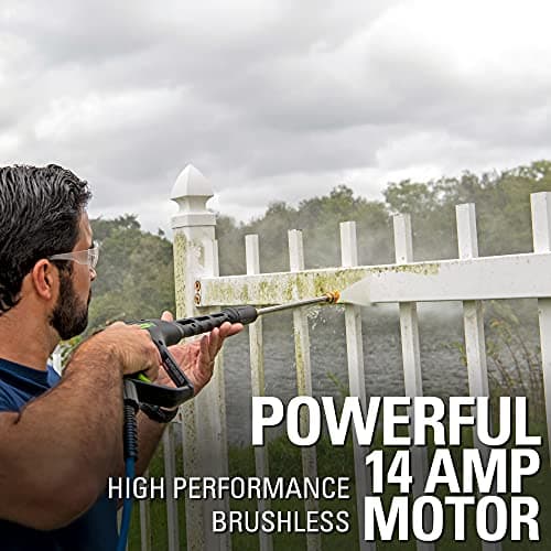 Greenworks Pro 2300 Max PSI Brushless Electric Pressure Washer and Surface Cleaner 7