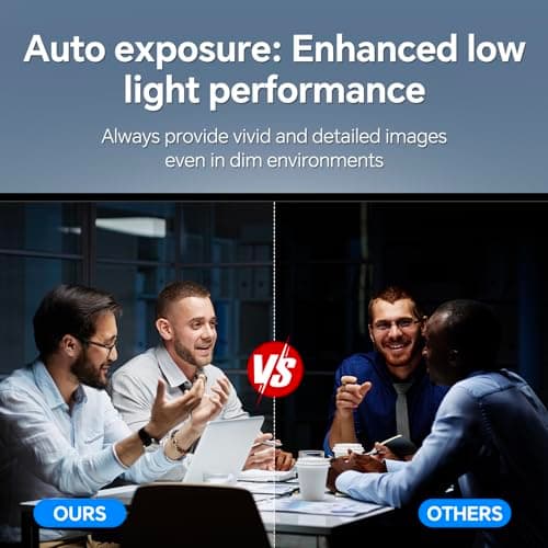 N newline 4K Webcam for PC, 4K UHD USB Webcam with Microphone, Auto Focus, Low Distortion, Privacy Cover, PC Camera w/Tripod Stand for Zoom, Skype, Teams, Laptop, Conferencing, Calling, NewEye 60 5