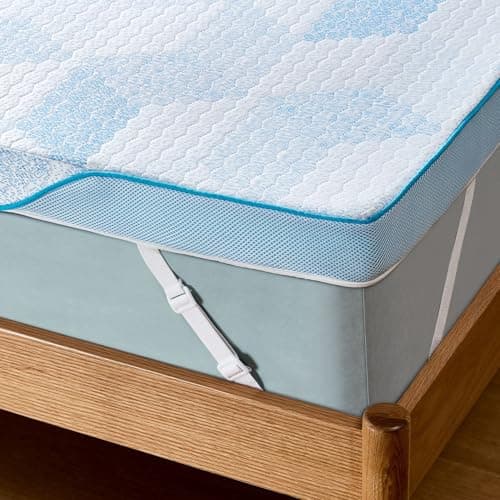 PERLECARE Firm Mattress Topper Full - 3 Inch Cooling Memory Foam Bed Topper for Pressure Relief, Soft and Supportive, Non-Slip Design, Removable and Washable Cover, CertiPUR-US Certified 9