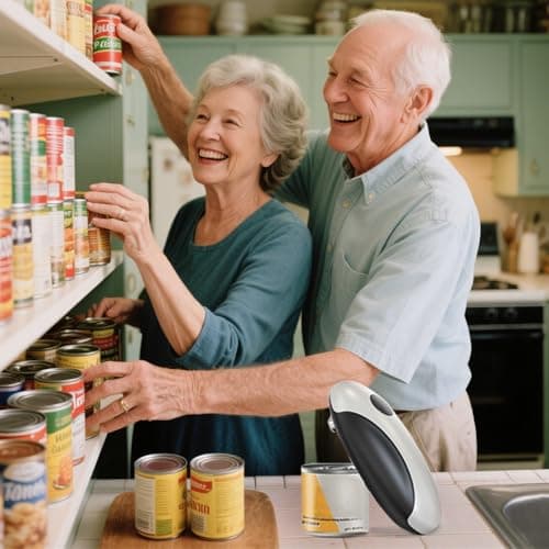 ZEUSORA Electric Can Openers in 2026: Automatic Can Opener Electric with Rechargeable. The Can Opener Creates A Smooth Edge, Making It The Best Gift for Seniors And Kids. (White) 9