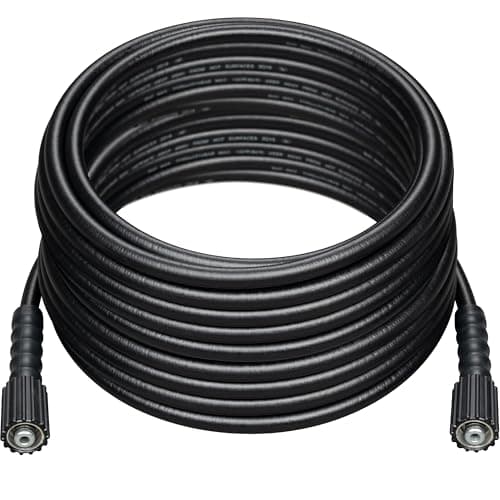 Westinghouse 50 ft PVC Pressure Washer Hose - 3400 Max PSI - For Gas and Electric Pressure Washers