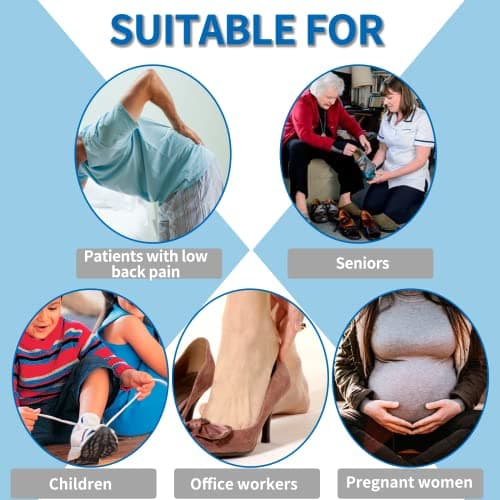 Auvotuis 2Pcs Stainless Steel Shoe Horn, 4 Inch (10cm) Silver Metal Shoe Helper Stick Small Handled Pocket ShoeHorn for Men, Women, Seniors, Kids 6