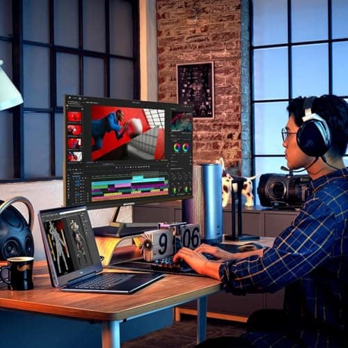 SANSUI 24 inch Monitor, IPS Display Computer Monitor with Built-in Speakers, 100Hz Monitor VESA Mount with HDMI Inputs, FHD Monitor for Home Office (ES-24x3A HDMI Cable Included) 9