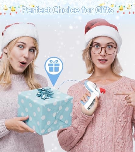 Embossing Label Maker Machine with Tapes, Embossed Label Maker Vintage, Retro Embosser Manual with 3Roll 3D Embossing Labels-Waterproof, Old School Labeler for Home Office Classroom Gifts Scrapbook 9