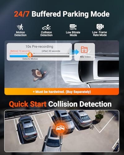 Vantrue N4S 3 Channel Front Inside Rear Dash Cam, 2.7K+1440P+1440P WiFi Dash Camera w/PlatePix™, STARVIS 2 x HDR x IR Night Vision, Voice Control, GPS, 24/7 Parking Mode, Support 1TB Max 5