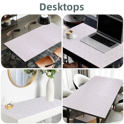 Shelf Liner for Kitchen Cabinets Non Adhesive Drawer Liner Non-Slip Thickened Shelf Liner Paper Strong Easy to Clean for Tool Box Refrigerator with Knife and Tape Measure, Gold Arrow, 11.8 x 118 in 9