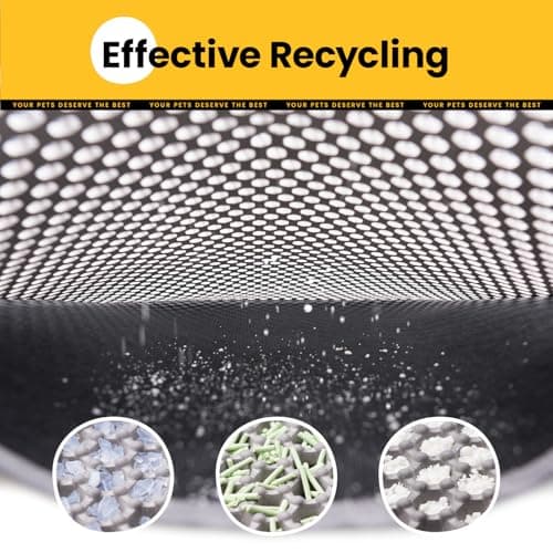 Cat Litter Mat New Size 23.6"x14.6" for Small Spaces, Upgrade Super Waterproof Back Layer Litter Box Mat, Non Slip, Durable, Soft on Paws Kitty Trapping Matt, Gray 8