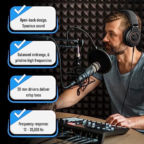 Philips Open Back Wired Headphones - Cushioned Over Ear Headphones with Adjustable Headband for Ultimate Comfort and Superior Sound Quality, Plugs into TV, Stereo or PC, Ideal for Podcasts or Music 5