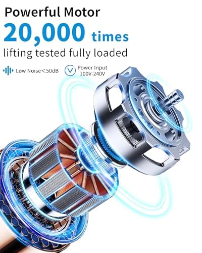 Okin Small Electric Standing Desk, 36" x 24" Whole Piece Height Adjustable Desk, Oak Sit to Stand Computer Workstation with Wheels for Home Office 9