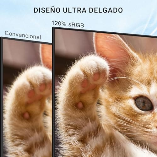 32 Inch 4K Monitor, UHD(3840 x 2160) Fast IPS Computer Monitor, 3000:1 Contrast, sRGB 120%, Blue Light Filter, Free-Sync, Eye Care Screen With HDMI, DisplayPort for Home and Office, VESA(100x100mm) 7