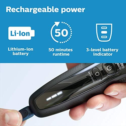 Philips Norelco Shaver 6900, S6810/82, Series 6000, Black 6