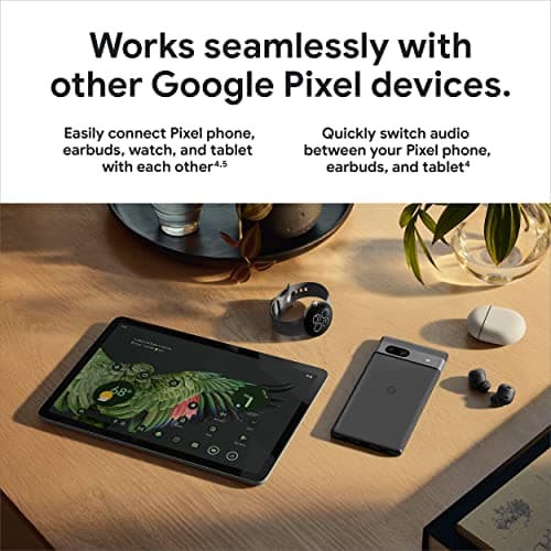Google Pixel Tablet with Charging Speaker Dock - Android Tablet with 11-Inch Screen, Smart Home Controls, and Long-Lasting Battery - Hazel/Hazel - 128 GB, 2560x1600 Pixels 9