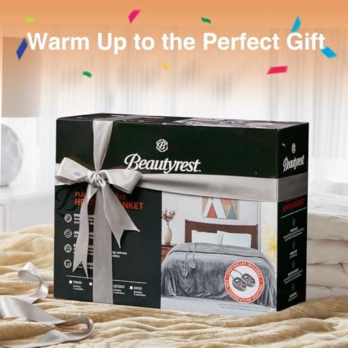 Beautyrest Heated Microlight to Berber Blanket - Twin 6