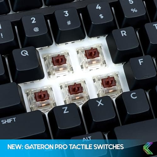 KINESIS Freestyle Edge RGB Plus Split Mechanical Keyboard | Hotswap Tactile Switches | RGB | Ergonomic | Detachable Palm Support | Fully Programmable | Mac Keycaps Included | Lift Kit Included 6