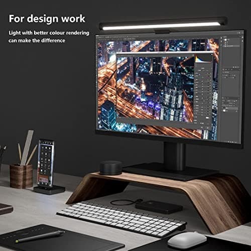 Xiaomi Mi Computer Monitor Light Bar - Wireless Control, Easy Installation, Extra Computer Lighting w/o Taking Desktop Space 3