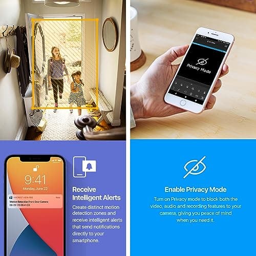 Amcrest ProHD 1080P WiFi 2MP (1920TVL) Indoor Pan/Tilt Security Wireless IP Camera IP2M-841B (Black) 6