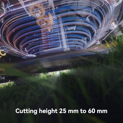 Robot Lawn Mower with No Wire and Smart GPS Navigation, Automatic Robotic Mower for 1 Acre Yards, Self-Driving Grass Cutter with Wire-Free Setup, Ai-Powered Solution for Efficient Lawn Maintenance. 10