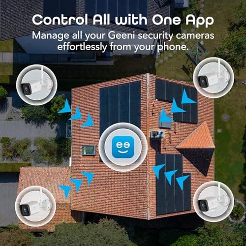 Geeni Hawk 3 1080P Outdoor Security Camera – 1-Pack Weatherproof Outdoor Cameras for Home Security Motion & Sound Detection and Night Vision, Supports Alexa & Google 8