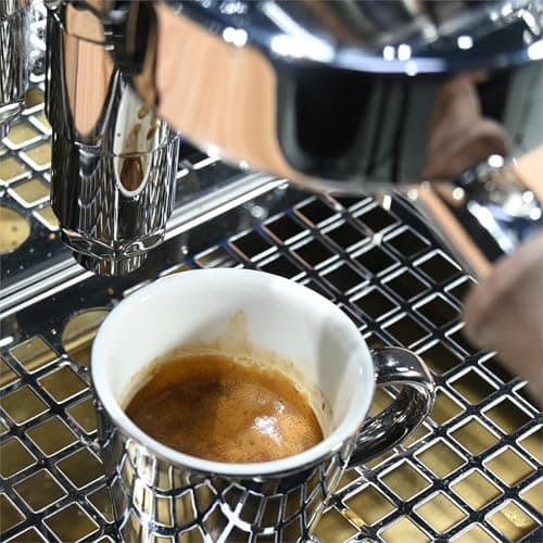 Home/Commercial Semi-Automatic Espresso Machine, Features With E61 Brew Head, a Rotary Pump, And Made From Stainless Steel And Vintage Walnut Wood 6