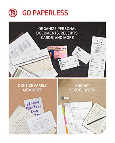 Canon imageFORMULA R10 - Portable Document Scanner, USB Powered, Duplex Scanning, Document Feeder, Easy Setup, Convenient, Perfect for Mobile Users 5