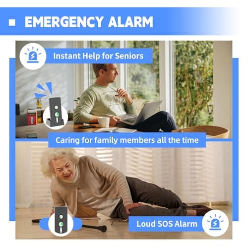 2 Way Intercoms Wireless for Home Office,Portable Room to Room Long Range Intercom System with Charging Base,30 Days Long Standby Time 5 Level Volume Adjustment, Expand to 5 Intercoms (2026 Upgraded) 8