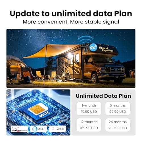 SOLIOM S600 4G LTE Security Camera Outdoor, Solar Powered Cellular Security Camera Wireless, Pan Tilt 360°View Spotlight, 1080p Night Vision, 2 Way Talk, PIR Motion Sensor, No WiFi, Black 7