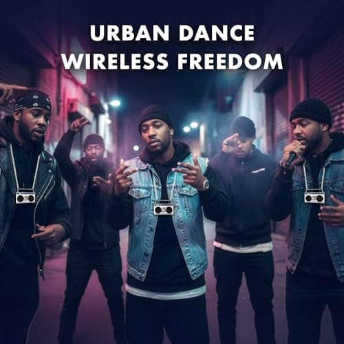 Portable Bluetooth Speakers, Retro Speakers Bluetooth Wireless Wearable Mini Bluetooth Boombox with 27” Neck Chain, FM Radio, On-Board Buttons, Dual 3W Peak Power Bluetooth Speaker for Home & Travel 8