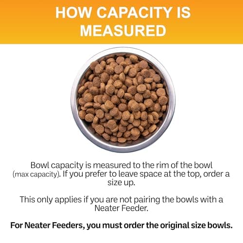 Neater Pet Brands 12 Cup (96 oz.) Stainless Steel Dog Bowls, 1 Single Large Dog Water Bowl or Food Bowl for Indoors or Outdoors, Metal Bowls for Large Breed, Dishwasher Safe Dish for Extra Big Dogs 6