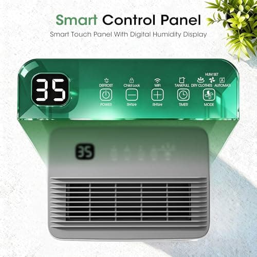 2500 sq.ft Dehumidifier for Basement, Smart APP WiFi Control,35 Pint Dehumidifiers for Home with Drain Hose, 24H Timer & Child Lock, Quiet & Eco, Ideal for Large Rooms, Bathroom, Bedroom, Garage 7