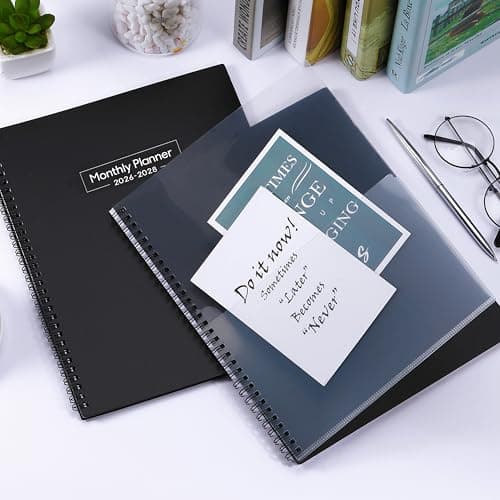 2026-2028 Monthly Planner - Monthly Planner from July 2026 to June 2028, 2026-2028 Planners 8.5'' x 11'', 24 Tabs, Inner Pocket 7