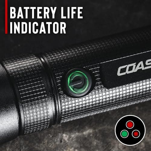 Coast G60R 1000 Lumen Waterproof Rechargeable LED Flashlight, 2-Pack 7