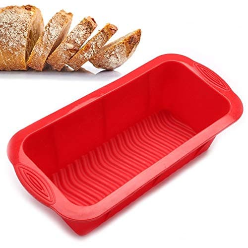 POPBLOSSOM Set of Two Nonstick Loaf Pan For Homemade Bread Making,Soap, Fudge, Meatloaf and more (2 Pack Bread Mold) 5