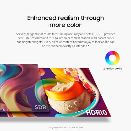 SAMSUNG 24" ViewFinity S6 (S60UD) Series QHD High Resolution Computer Monitor, 100Hz, HDR10, USB-C, Built-In LAN Port, Daisy Chain Support, Easy Setup, Height Adjustable Stand, LS24D606UANXZA, 2024 7