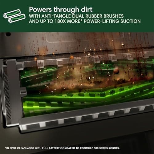 iRobot Roomba Max 705 Robot Vacuum with AutoEmpty Dock, Powerful Suction, Dual Rubber Anti-Tangle Brushes, LiDAR Navigation, Obstacle & Anti-Fall Detection, for Carpet and Hard Floors 5