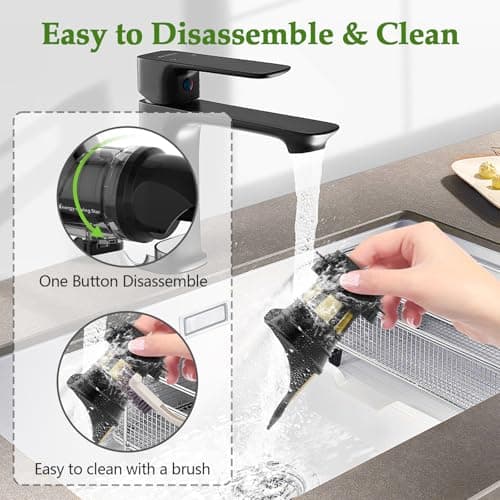 Masticating Juicer Machines, 3.5" Large Feed Chute Cold Press Juicer Fit Whole Fruits Vegetables with Quiet Motor | 5 Speed Modes | Easy to Clean with Brush | BPA Free (Silver & Black) 7